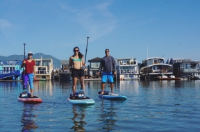 Stand Up Paddle the Historic Sausalito Houseboats