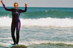 Beginner Surfing!