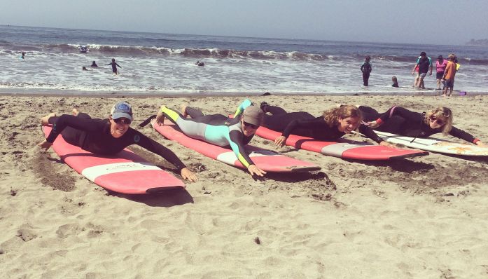 Learn to surf with the ladies! from Outdoorsie