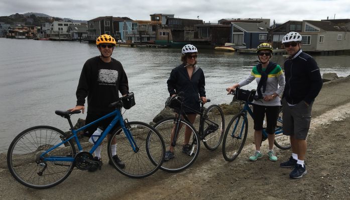 Phoenix Rising - 25 mile bike tour from Sausalito to Phoenix Lake from Outdoorsie